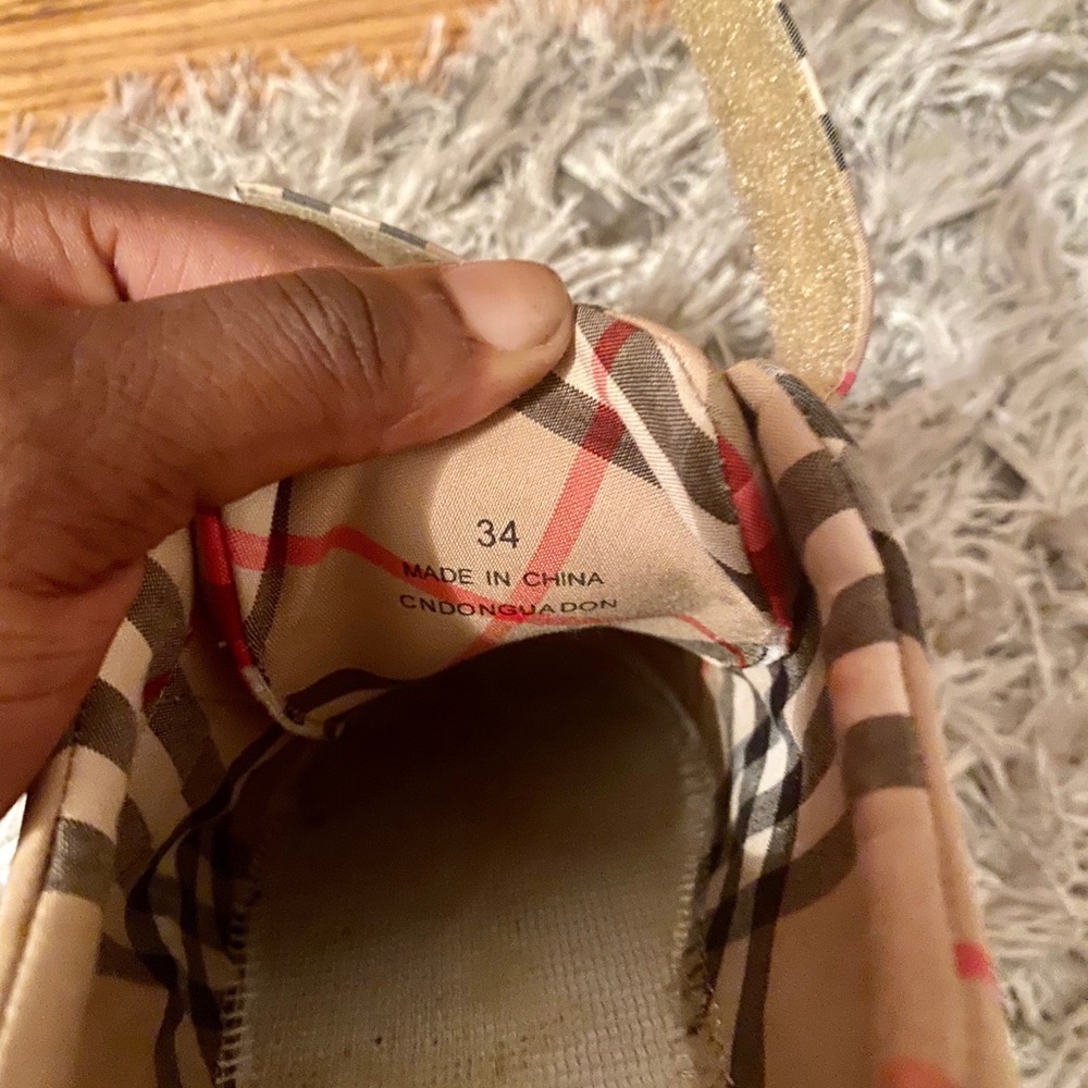 Kid Burberry shoe